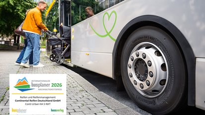 Conti Urban HA 5 NXT Wins the “2026 International busplaner Sustainability Award”