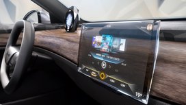 Continental integriert weltweit erstes Automobildisplay in transparenten Swarovski Kristall