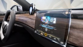 Continental Debuts World’s First Automotive Display Embedded in Transparent Swarovski Crystal