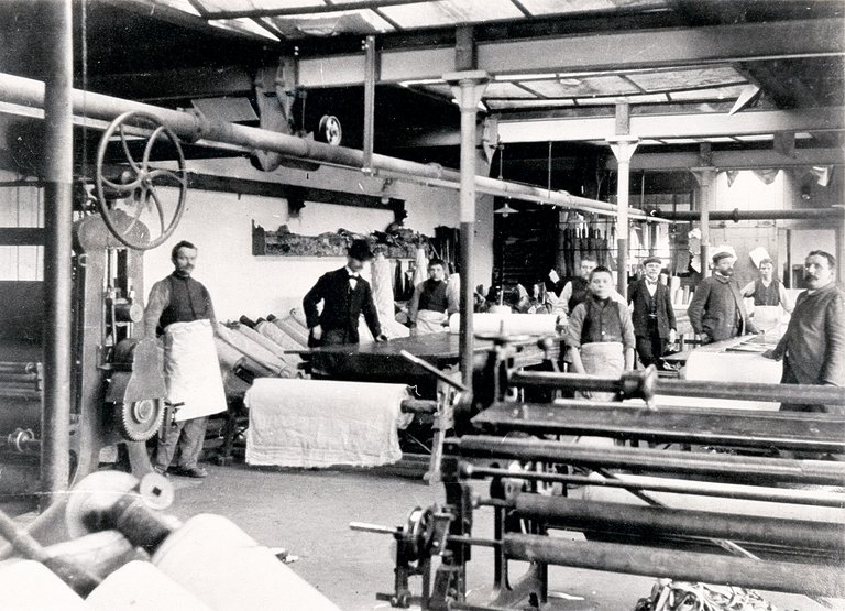 Oberflächenproduktion aus dem 19. Jahrhundert