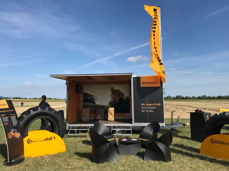 Continental auf den Feldtagen