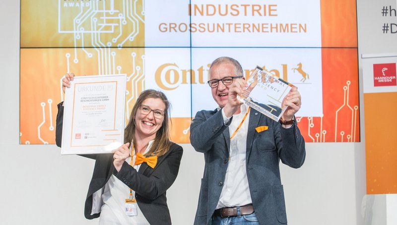 Anne Ochsendorf and Stefan Füllgraf from Continental