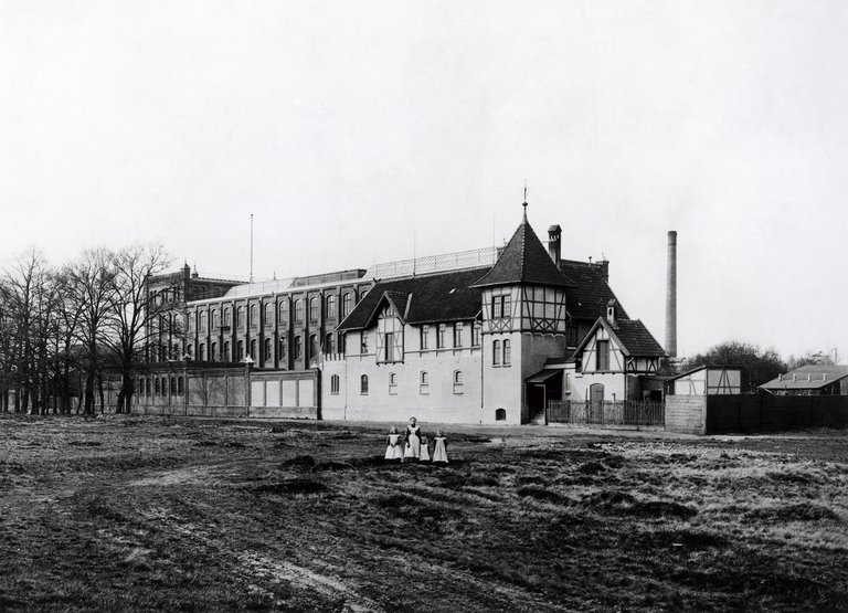 Historische Ansicht des Hauptgebäudes in Vinnhorst