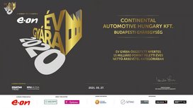 Négy díjjal és három kategória győzelemmel az "Év Gyára” 2020-ban a Continental budapesti gyára