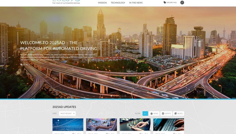 The platform 2025AD.com