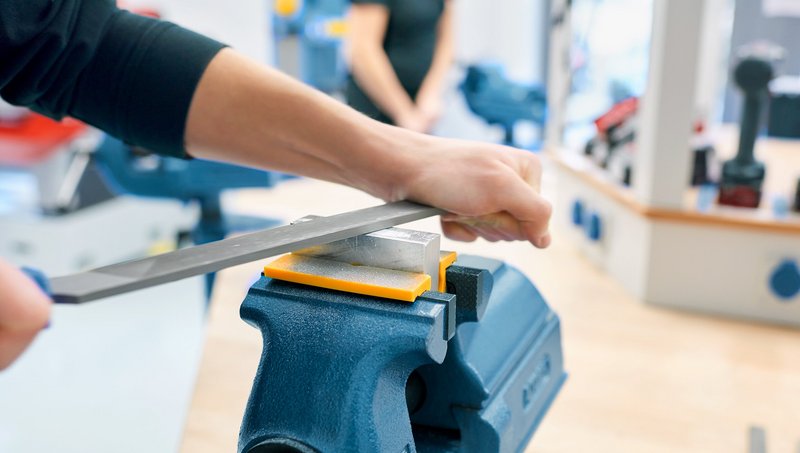 Stencilschrift Verfahrensmechaniker