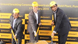 Continental Breaks Ground for Greenfield Plant in India for its Powertrain Business