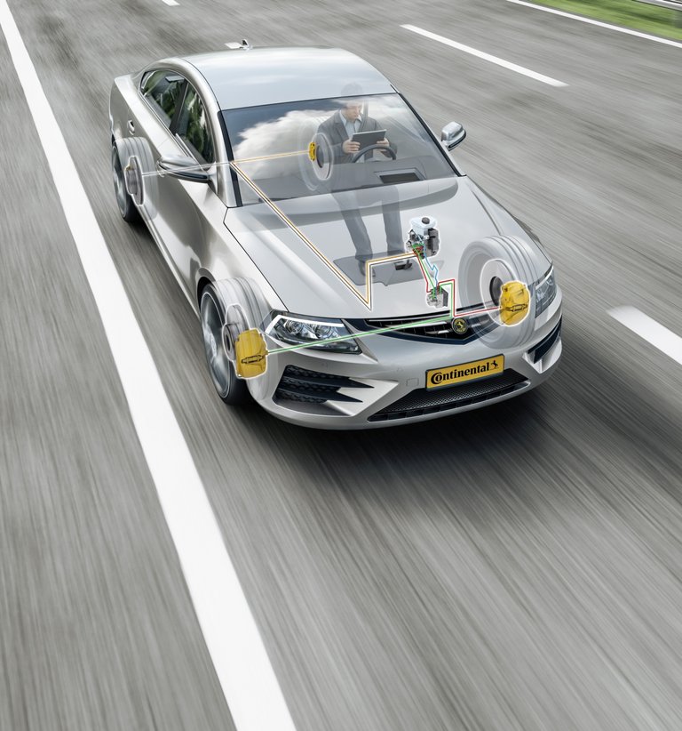 Kombination der MK C1 mit einer MK 100-basierten Hydraulic Brake Extensio