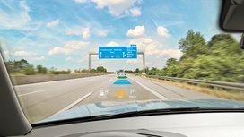 Continental zeigt erstmals Head-up-Display mit Augmented Reality für bessere Fahrerinformation