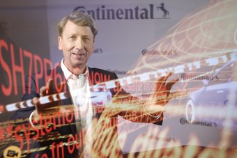 Continental Finanzvorstand Wolfgang Schäfer: Digitale Dienstleistungen tragen zunehmend zum Geschäftserfolg von Continental bei.