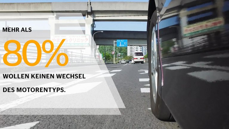 Mobilitätsstudie 2018: Antriebstechnik (Motorentyp kein Wechsel)
