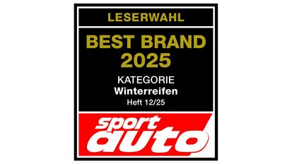 Best Brands 2025: Continental gewinnt bei Leserwahl der Fachzeitschrift sport auto
